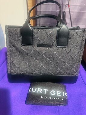 Kurt Geiger London Black Quilted Tote Bag- NWT! Make an offer!